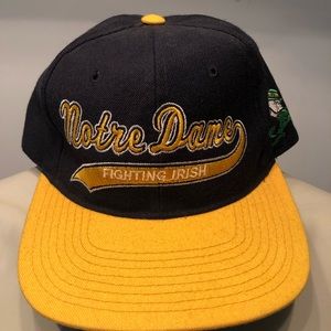 Vintage Notre dame starter hat